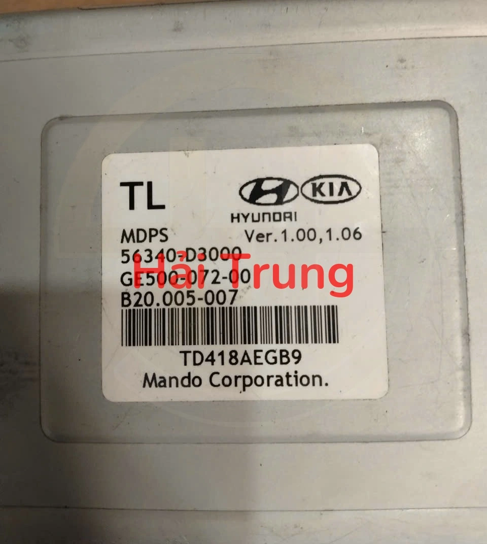 Hộp điều khiển trợ lực lái Hyundai Tucson Tháo Xe 56340-D3000
