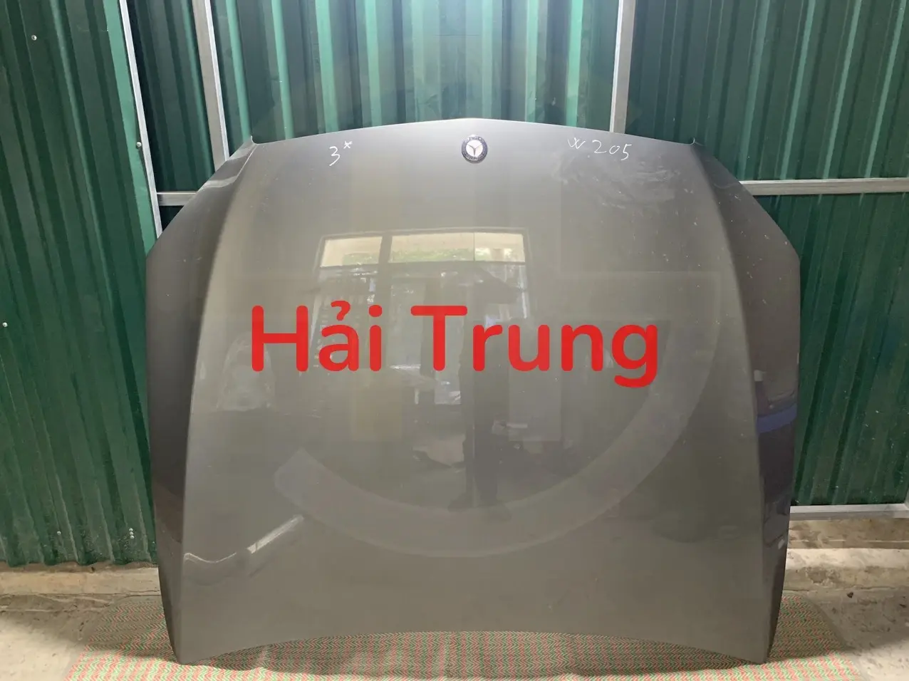 Nắp capo Mercedes C250 2014 Tháo xe
