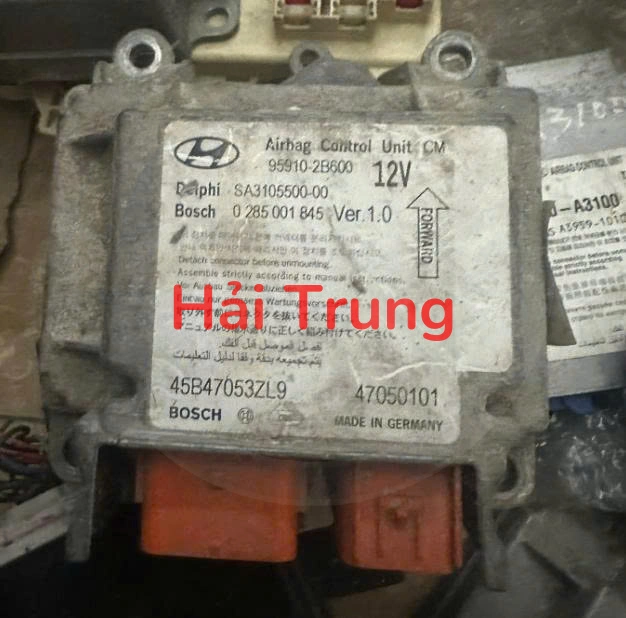 959102B600 Hộp điều khiển túi khí Hyundai Santafe 2006 2007 Tháo Xe