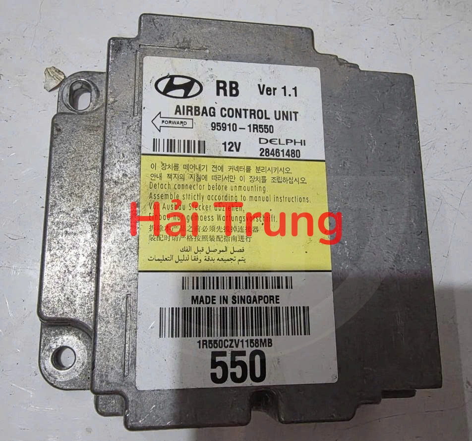 959101R550 Hộp điều khiển túi khí Hyundai Accent 2011 2012 2013 2014 2015 Tháo Xe