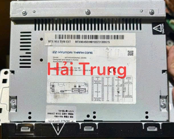 Hộp màn hình audio DVD CD Hyundai Tucson 2024 2025 2026 có Camera 360 Tháo Xe