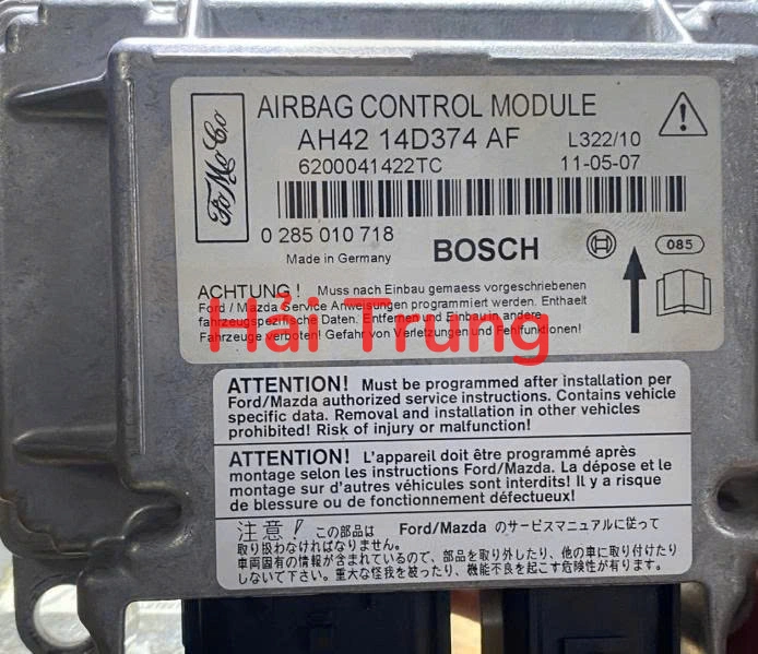 Hộp điều khiển túi khí Land Rover RANGE ROVER Tháo Xe AH42-14D374-AF AH4214D374AF