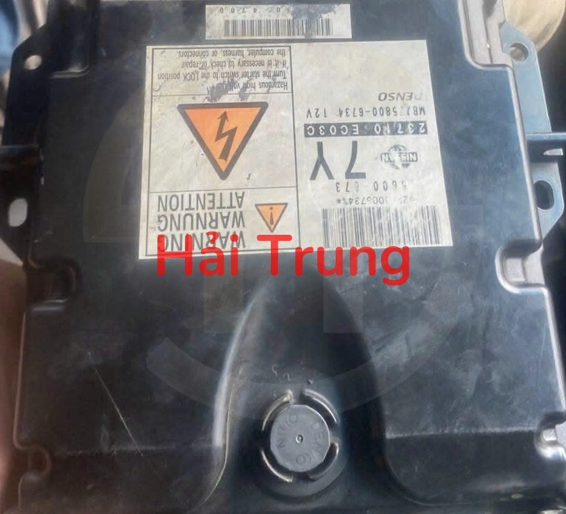 Hộp điều khiển động cơ Hộp đen ECU Nissan Navara NP300 Tháo Xe 23710EC03C
