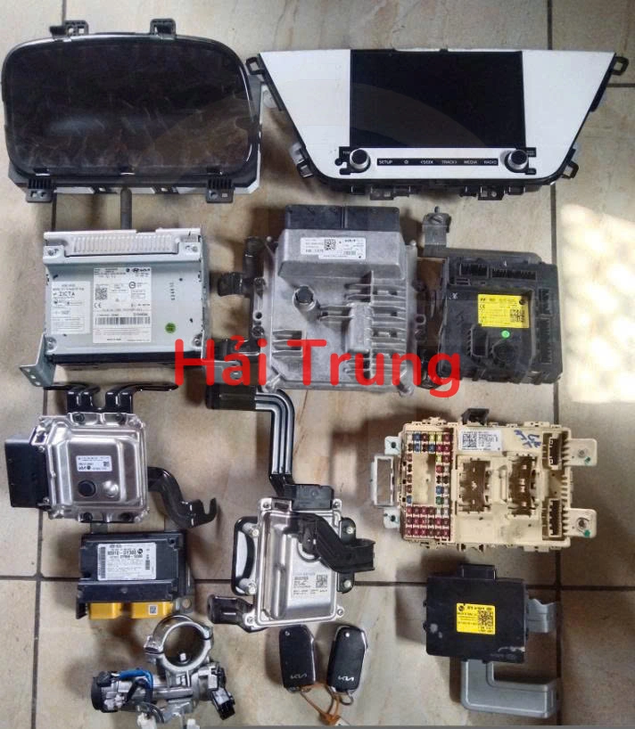 Full bộ điện, bộ nổ, hộp điện đầy đủ Kia Carens 2025 Tháo Xe