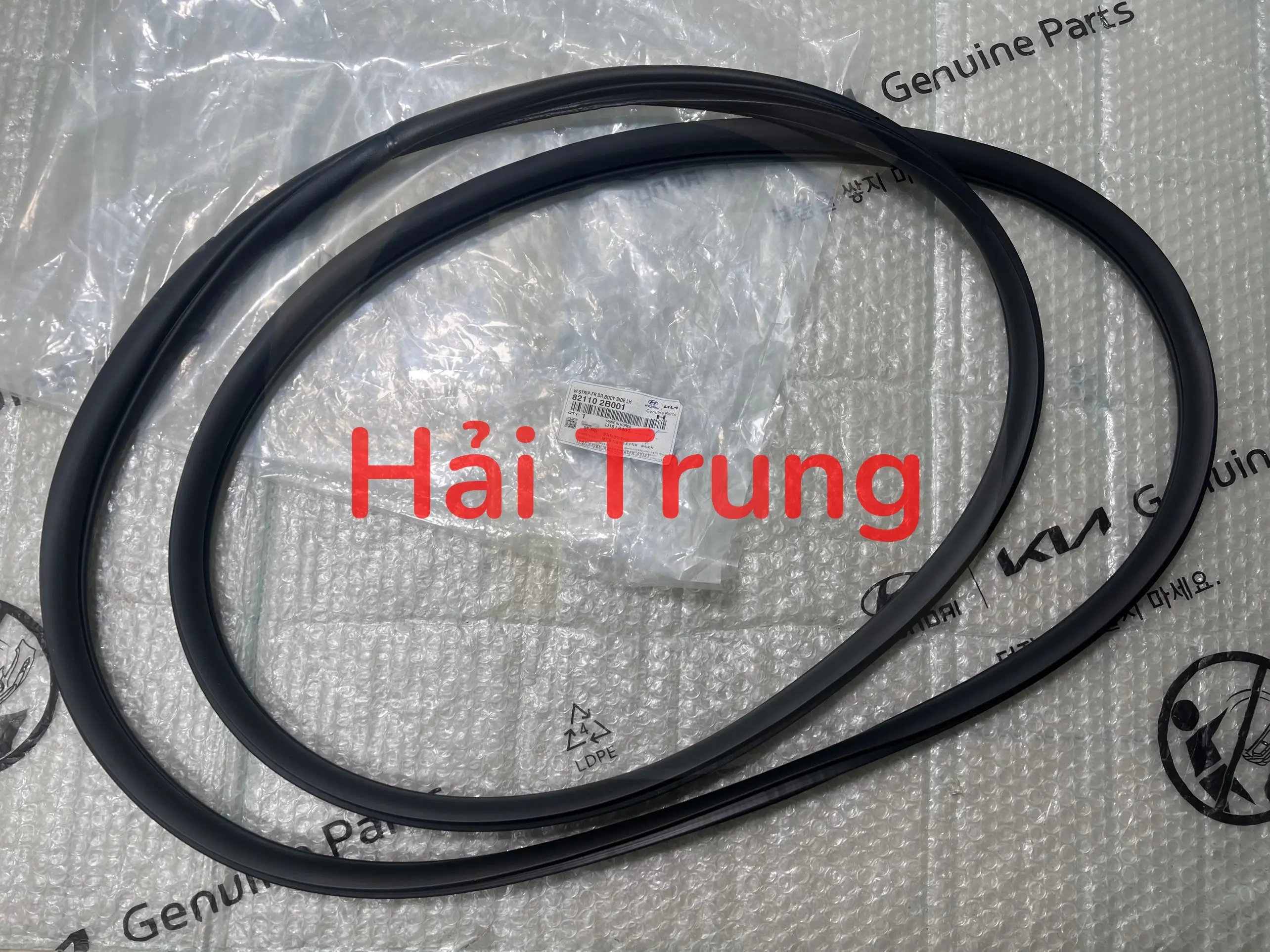 Gioăng khung cánh cửa trước Santafe