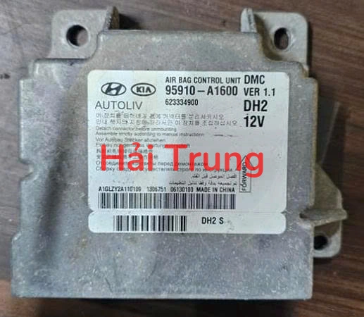 95910A1600 Hộp điều khiển túi khí Hyundai Santafe IX45 Nhập