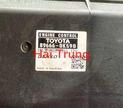 896660K590 Hộp điều khiển động cơ Toyota Hilux Tháo Xe