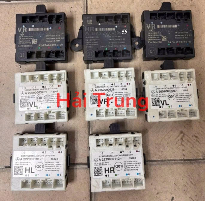 HỘP ĐIỂU KHIỂN CỬA MERCEDES-BENZ A2059000328 A2059000628 A22229001912 A22229002112
