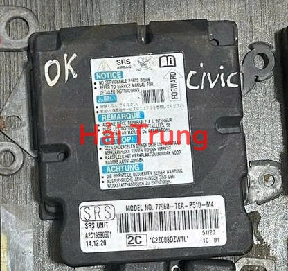 Hộp điều khiển túi Honda Civic Tháo xe