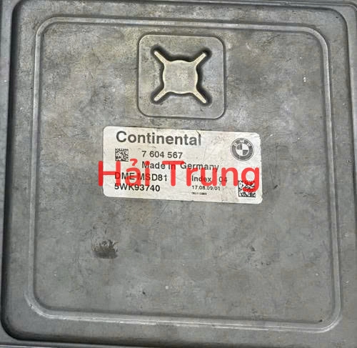 Hộp điều khiển điện động cơ ECU BMW 335, 535i Tháo Xe 7604567