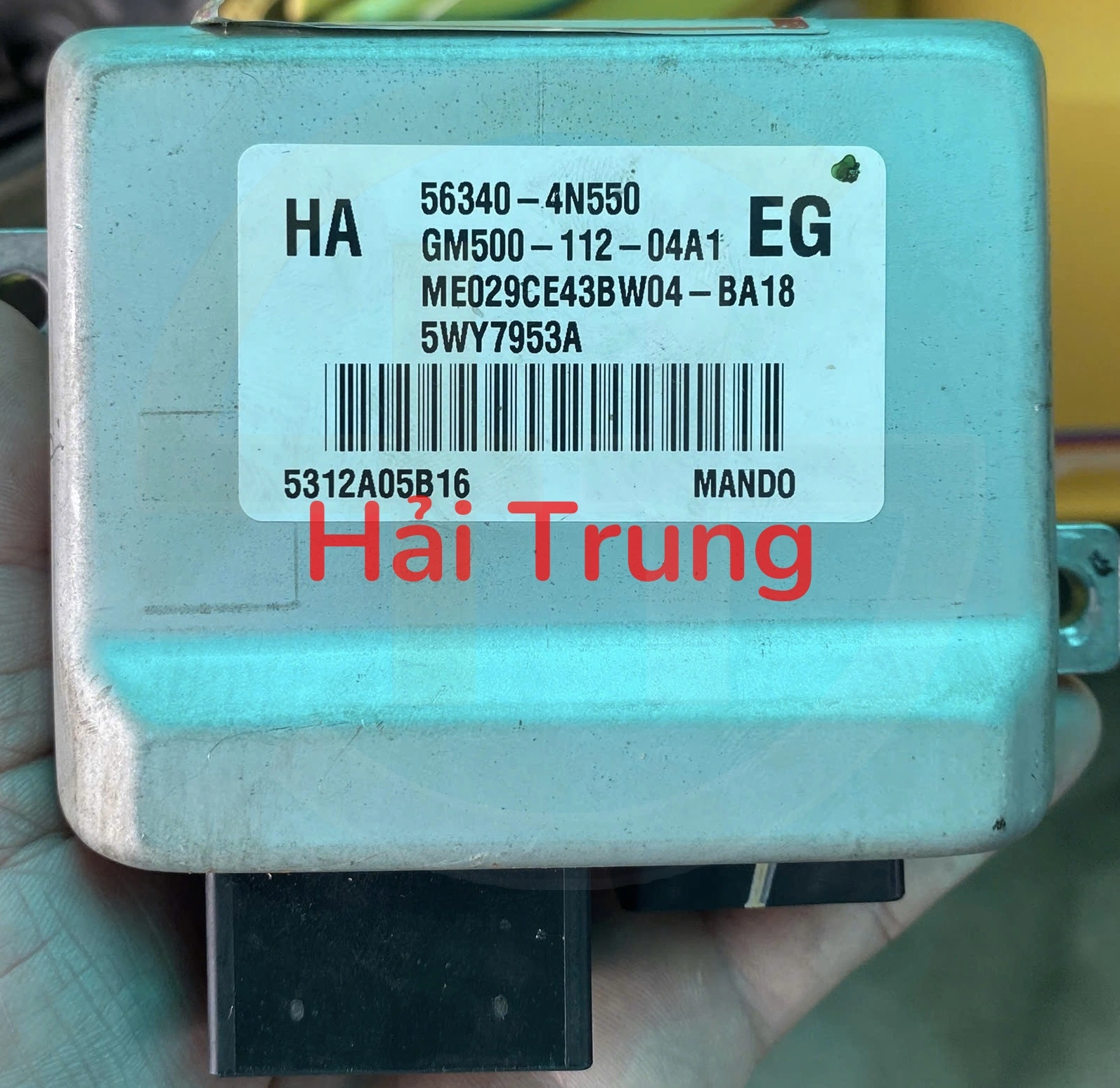 Hộp điều khiển trợ lực lái điện Hyundai Eon Tháo Xe 563404N550