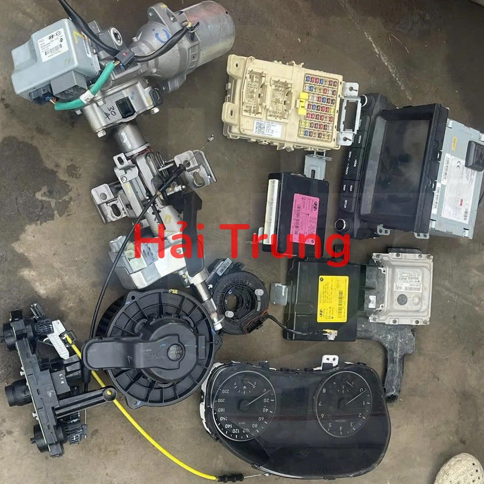 Tháo Xe Full set nổ, bộ nổ, hộp điện đầy đủ Hyundai Accent 2022 MT