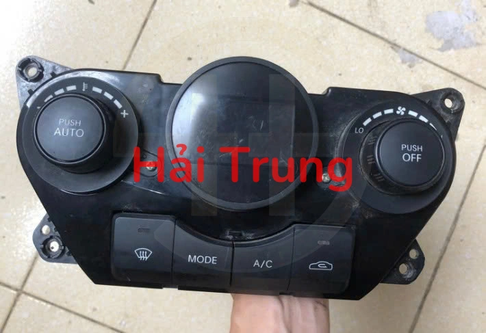 Tháo xe bảng điều khiển công tắc điều hòa Ac Kia Morning 2008-2011 đen