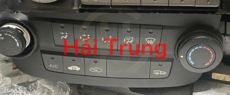 Tháo xe bảng điều khiển công tắc điều hòa AC Honda CRV 2007-2011