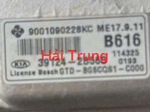 Hộp điều khiển động cơ Hộp đen ECU Kia Cerato 2011 Tháo Xe 39124-2B560