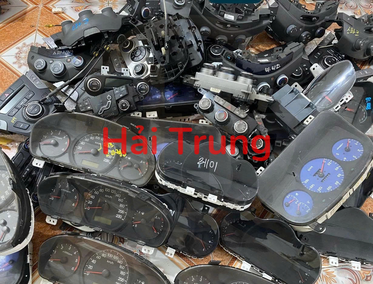 Tháo xe Bảng điều khiển điều hòa, Mặt đồng hồ Hyundai Kia