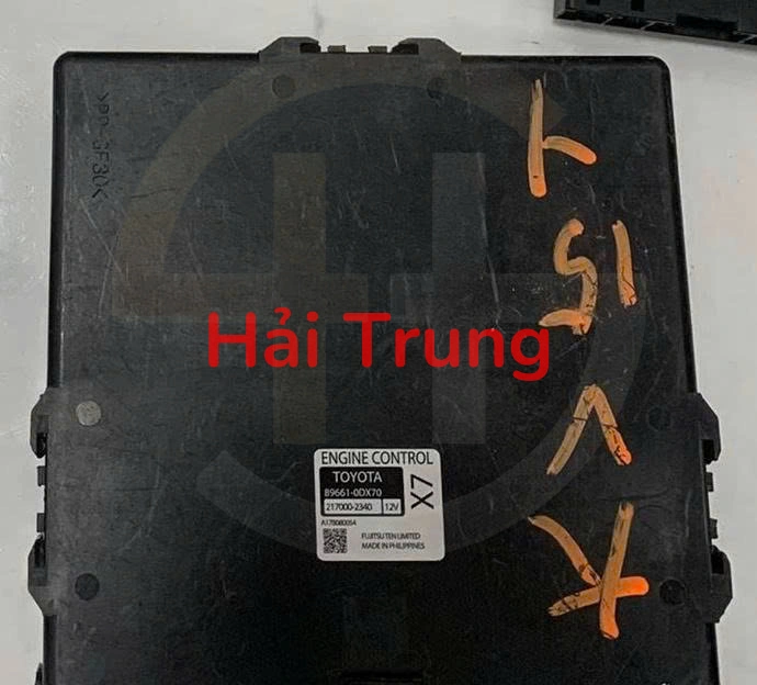 896610DX70 Hộp điều khiển động cơ Hộp đen ECU Toyota Vios 2014-2020 Tháo xe