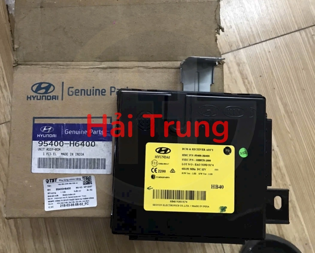 95400H6400 Hộp điều khiển điện thân xe BCM Hyundai Accent 2019 2020 2021 2022