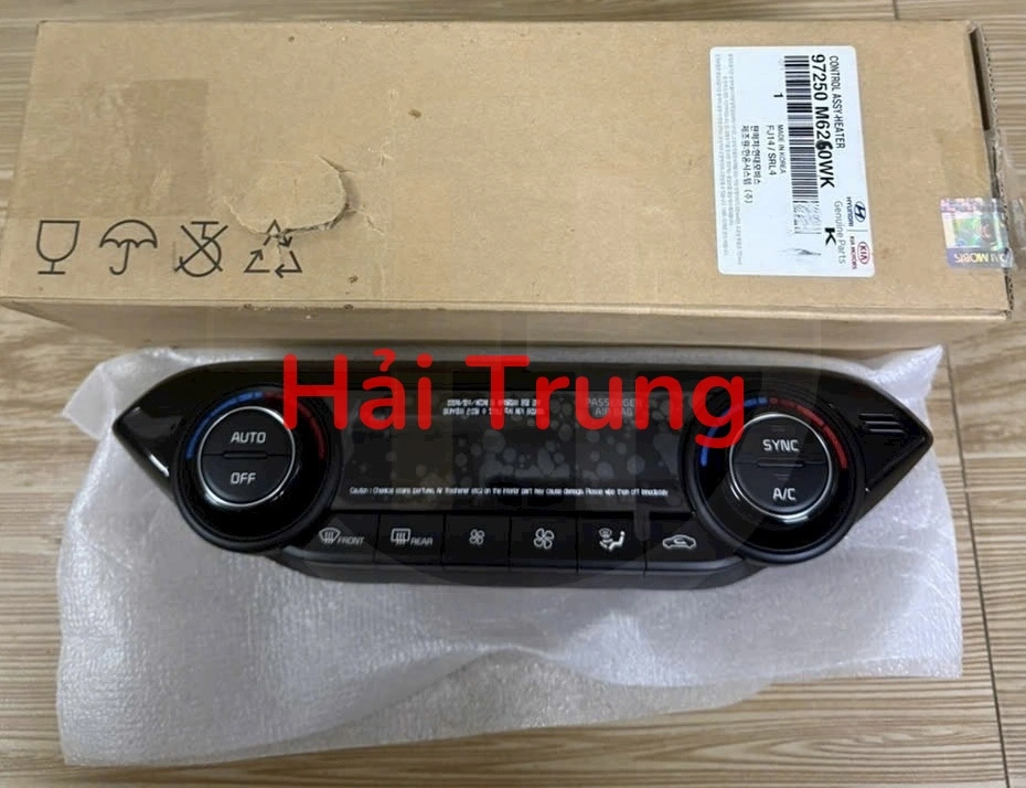 Bảng điều khiển công tắc điều hòa AC Kia Cerato 2019-2023 97250M6260WK