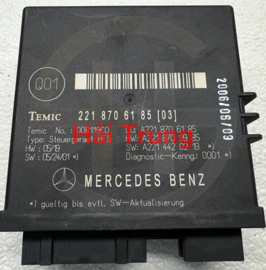 Hộp điều khiển mở côp sau Mercedes Benz S Class W221 Tháo Xe 2218706185