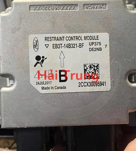 Hộp điều khiển túi khí Ford Ranger XLT Tháo Xe EB3T-14B321-BF EB3T14B321BF