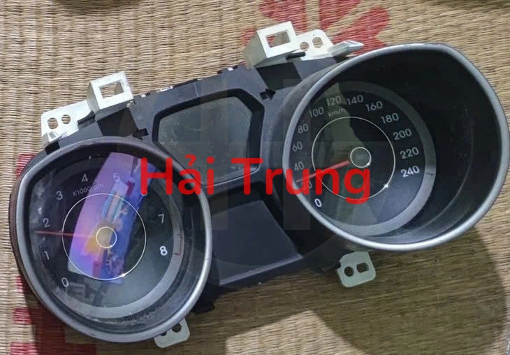 Tháo xe Đồng hồ táp lô Hyundai Elantra 2014 2015