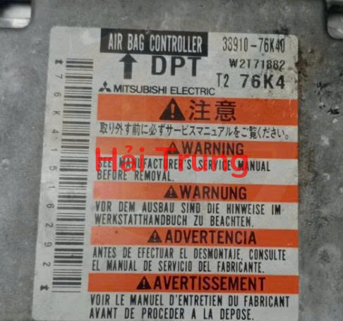 Hộp điều khiển túi khí Suzuki Grand Vitara Tháo Xe 38910-76K40 3891076K40