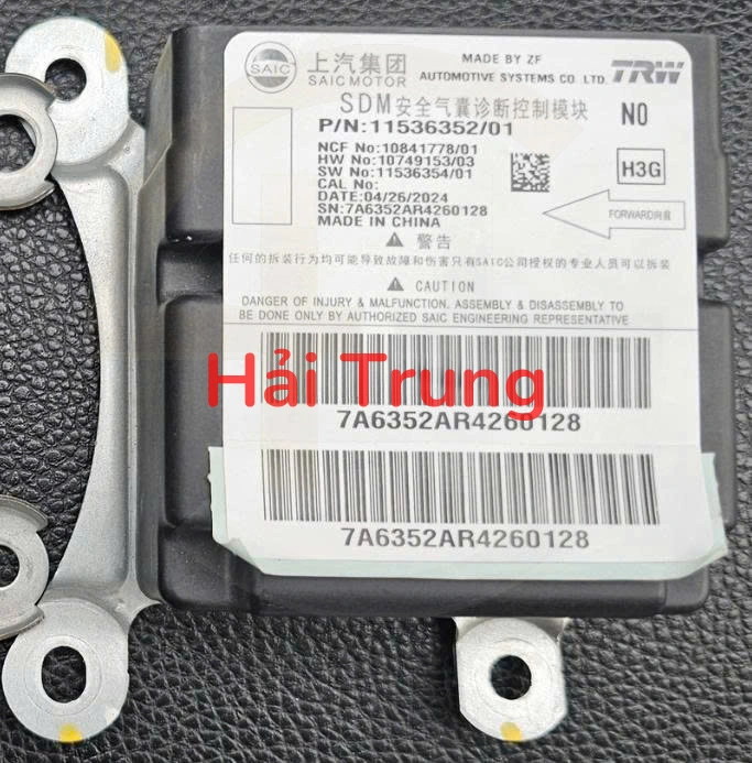 Hộp điều khiển túi khí MG ZS Tháo Xe 11536352