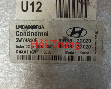 Hộp điều khiển động cơ ECM Kia Sportage Tháo Xe 39136-2G020