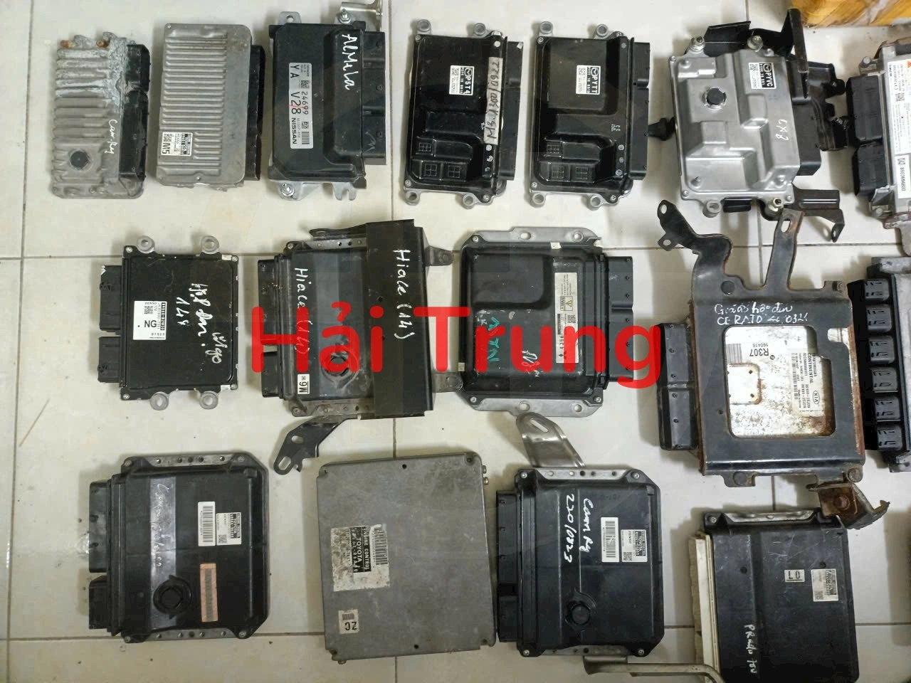 Tháo xe Hộp điều khiển động cơ Hộp đen ECU Hyundai, Kia, Toyota, Mitsubishi, Honda, Mazda, Nissan