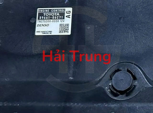 Hộp điều khiển động cơ Hộp đen ECU Toyota Camry 2007-2009 Tháo Xe 89661-06C71