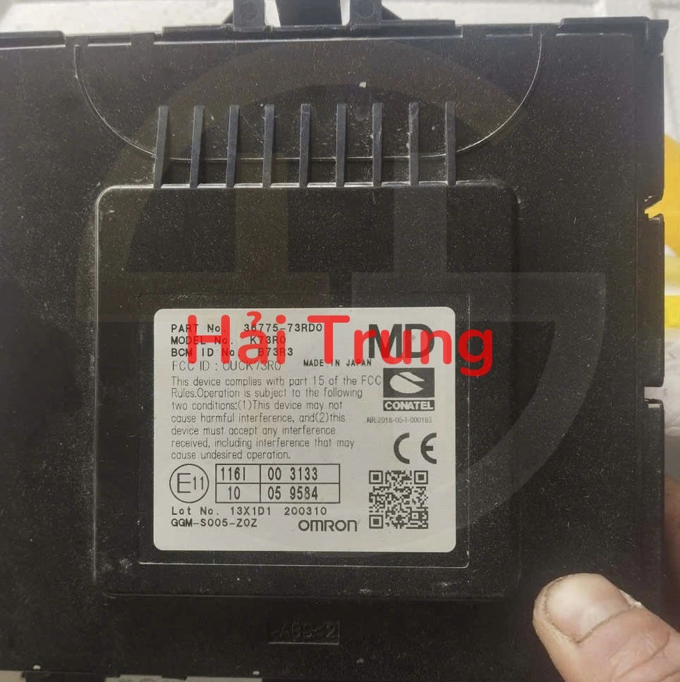 Hộp điều khiển thân xe BCM Suzuki XL7 Tháo Xe 36775-73RD0