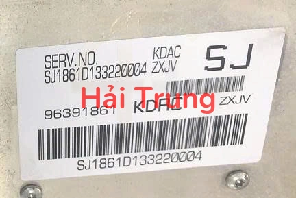 Hộp điều khiển động cơ ECU ECM Daewoo Lanos Tháo Xe 96391861