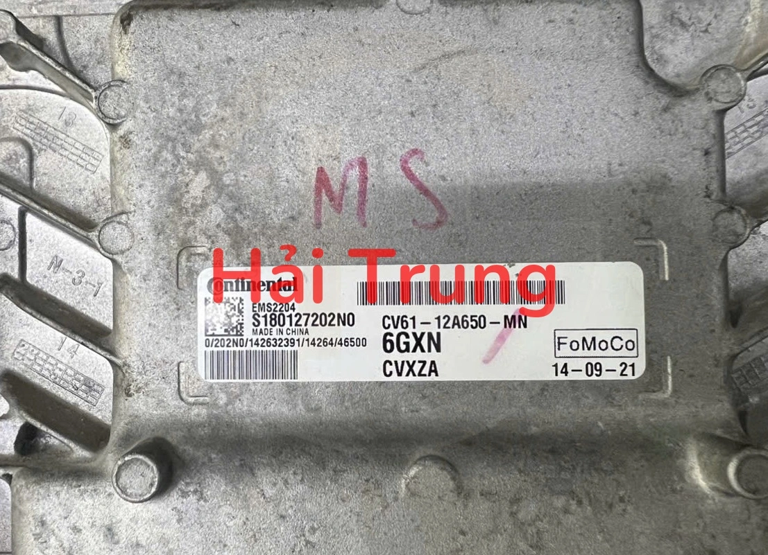 Hộp điều khiển động cơ Hộp đen ECU Ford Focus Tháo Xe CV61-12A650-MN