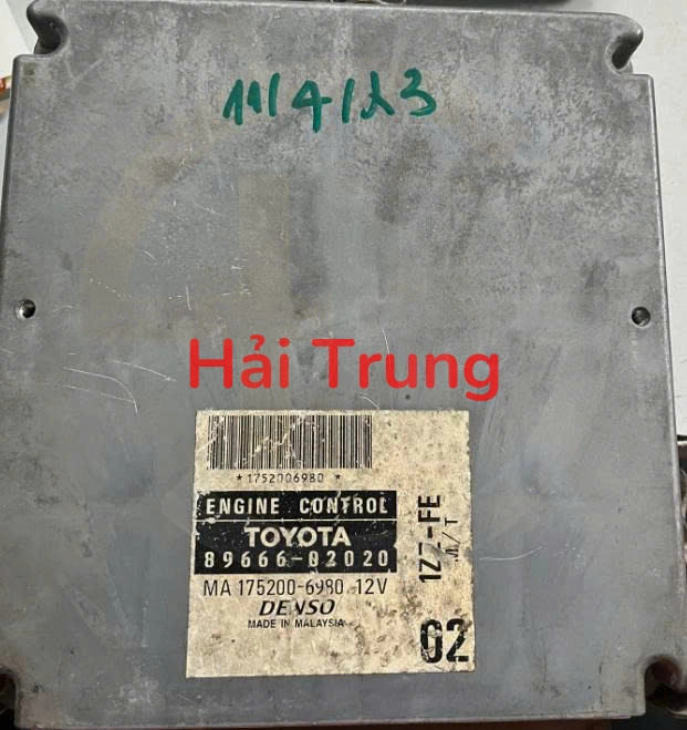 8966602020 Tháo xe Hộp điều khiển động cơ Hộp đen ECU Toyota Corolla 2001