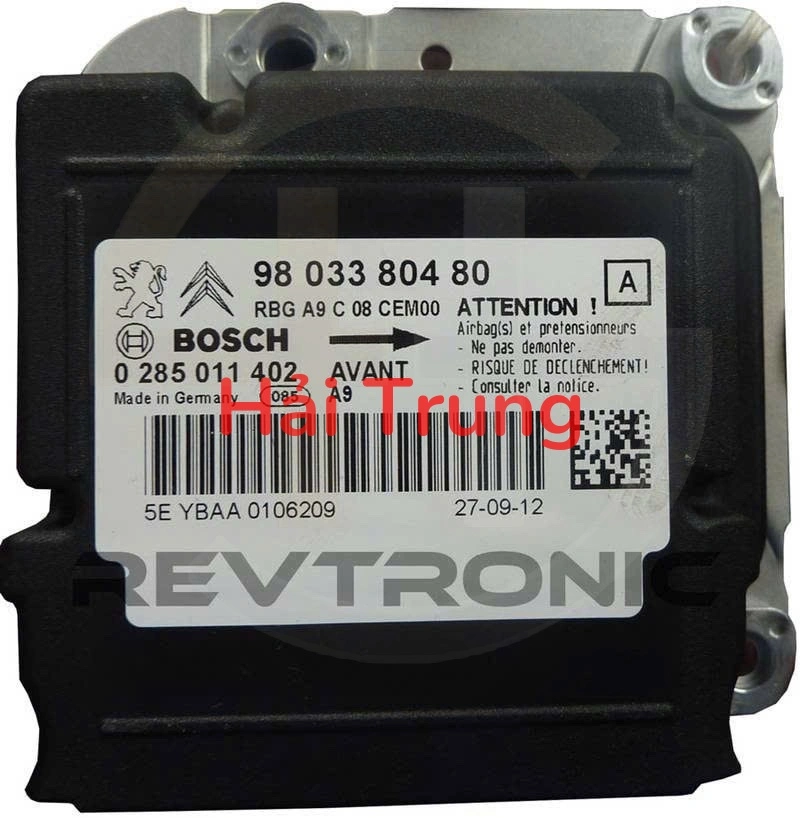 Hộp điều khiển túi khí Peugeot 208 Tháo Xe 9803380480