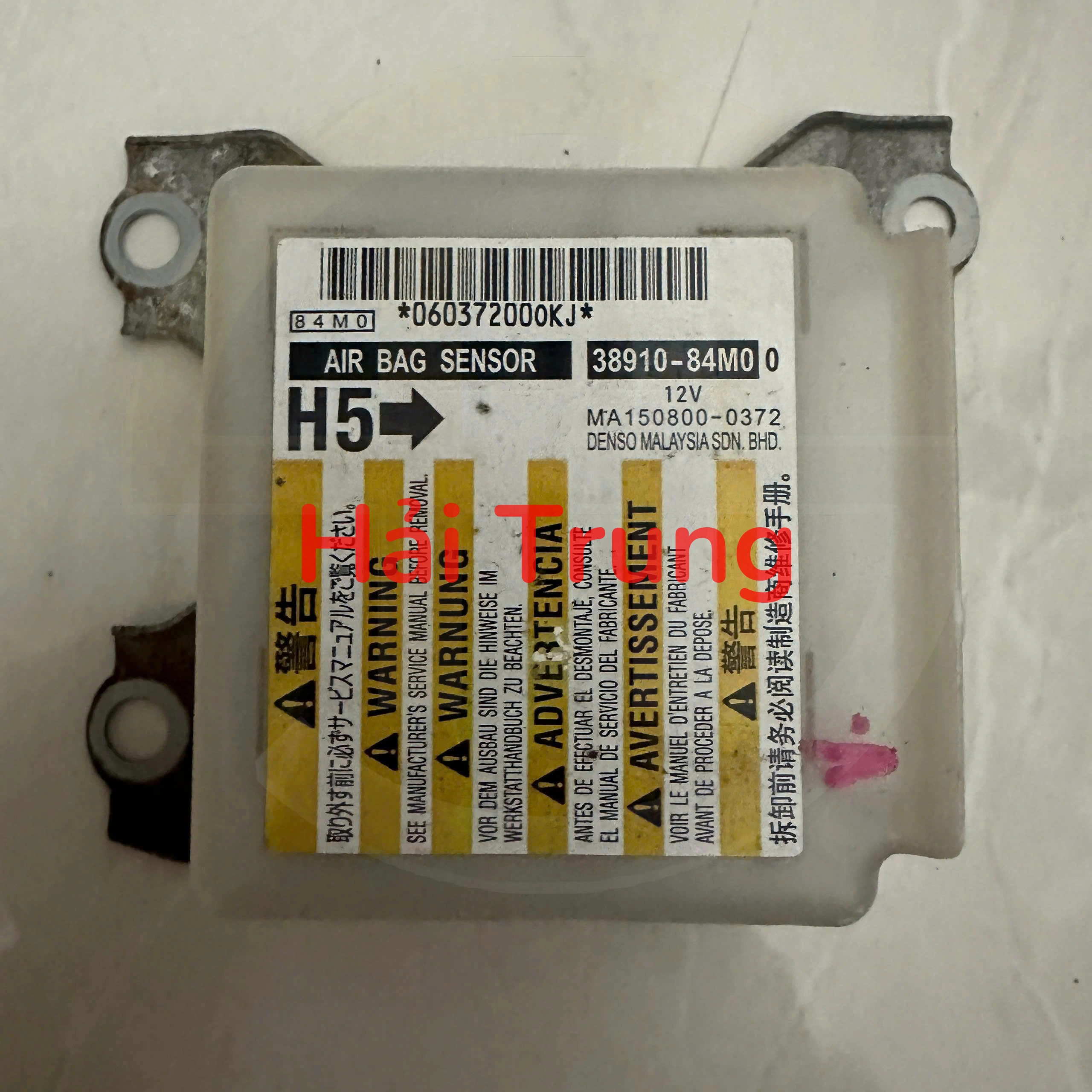 38910-84M00 Hộp điều khiển túi khí Suzuki Celerio 2017-2024