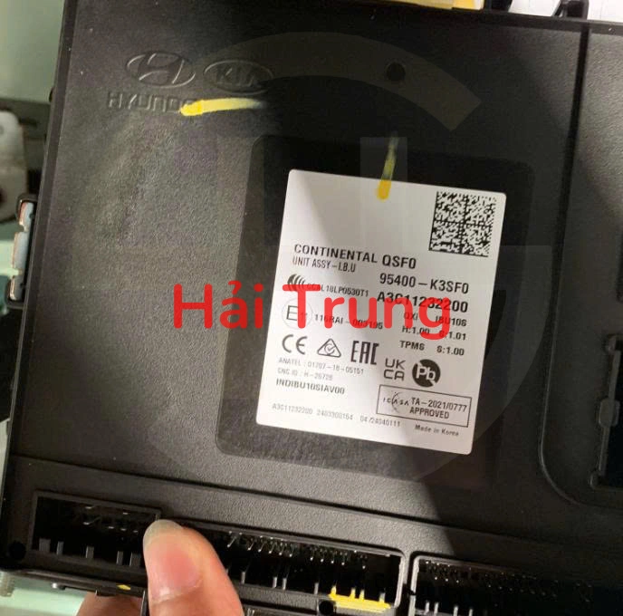 Hộp điều khiển điện thân xe IBU Hyundai Venue Tháo Xe 95400-K3SF0 95400K3SF0