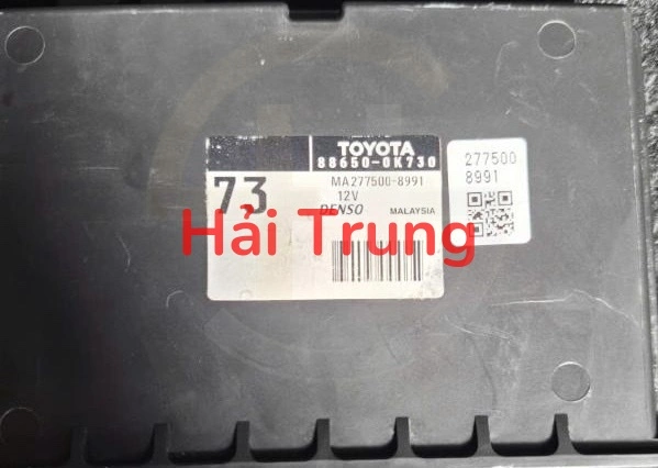 Hộp điều khiển máy lạnh Toyota Fortuner Tháo Xe 886500K730
