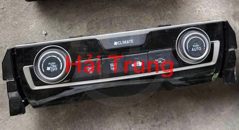 Bảng điều khiển công tắc điều hòa AC Honda Civic 2021 Tháo Xe
