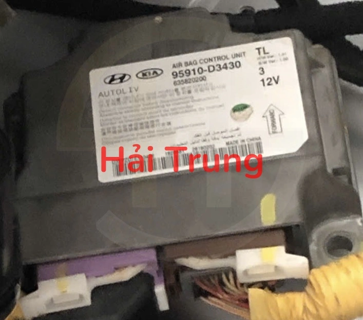 Hộp điều khiển túi khí Hyundai Tucson Tháo Xe 95910D3430