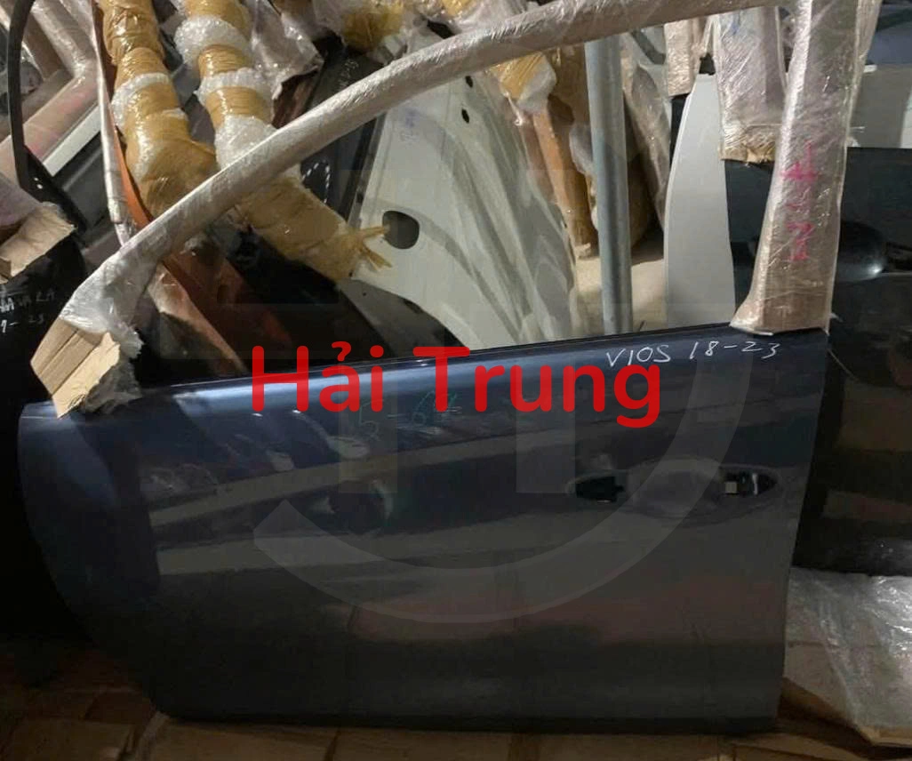 Cánh cửa trước Toyota Vios 2018-2023 Màu Đen Tháo Xe Zin keo chỉ