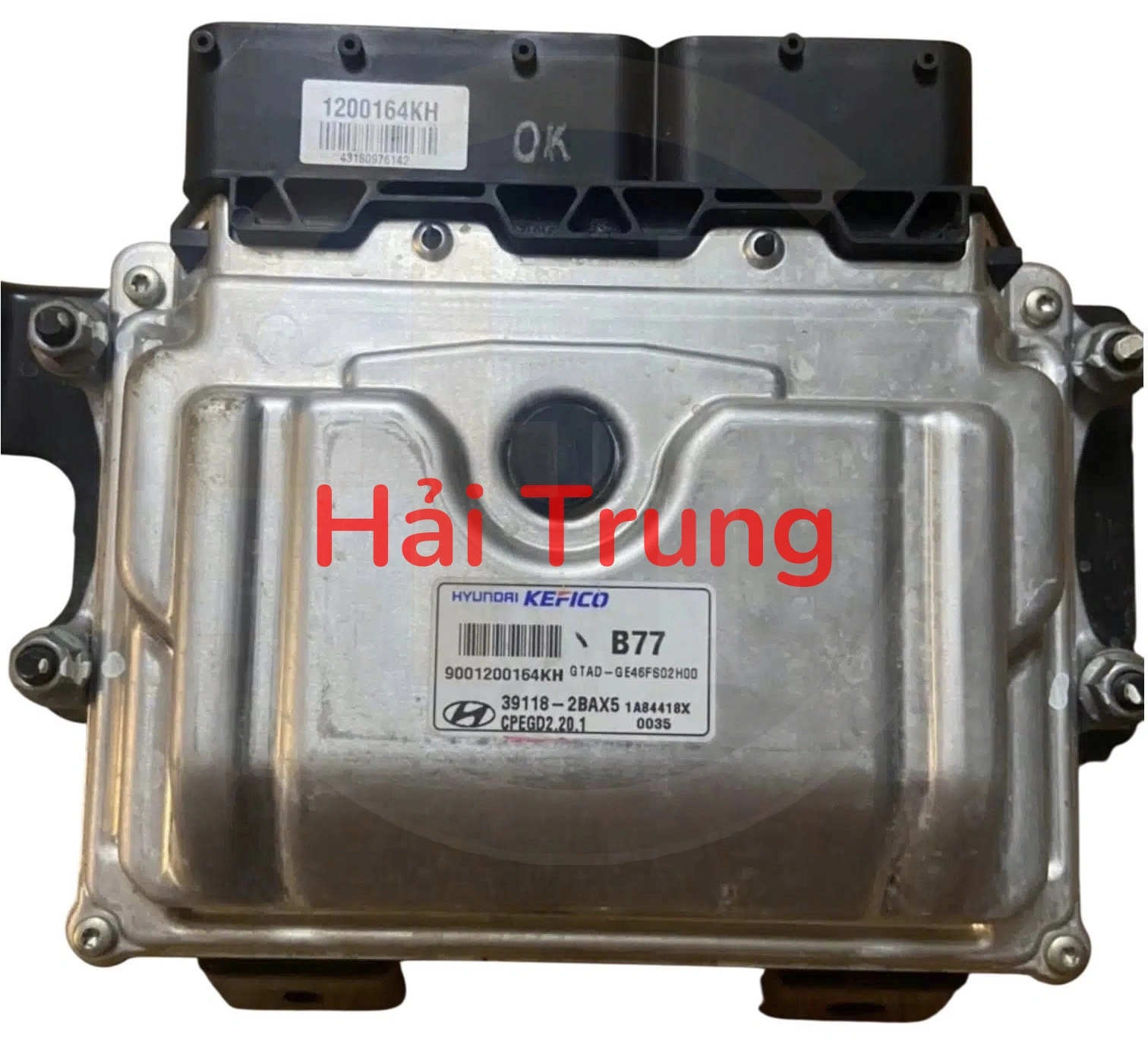 Hộp điều khiển động cơ ECU Hyundai Elantra Tháo Xe 391182BAX5