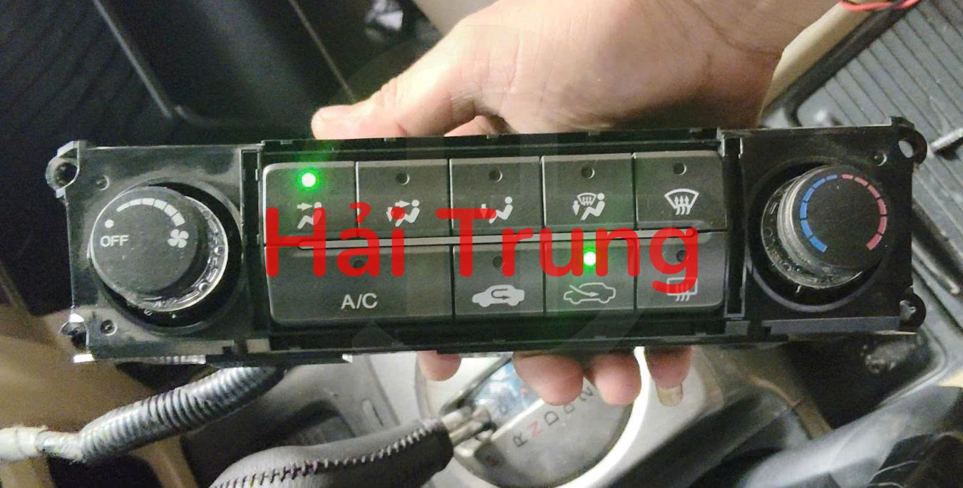 Bảng điều khiển công tắc điều hòa AC Honda Civic 2008-2010 Tháo Xe