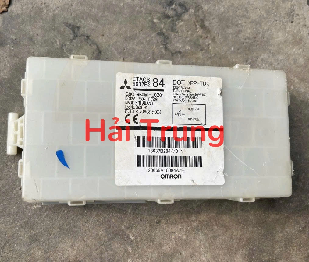 Hộp điều khiển Etacs Mitsubishi Xpander 2019-2023 Tháo Xe 8637B284