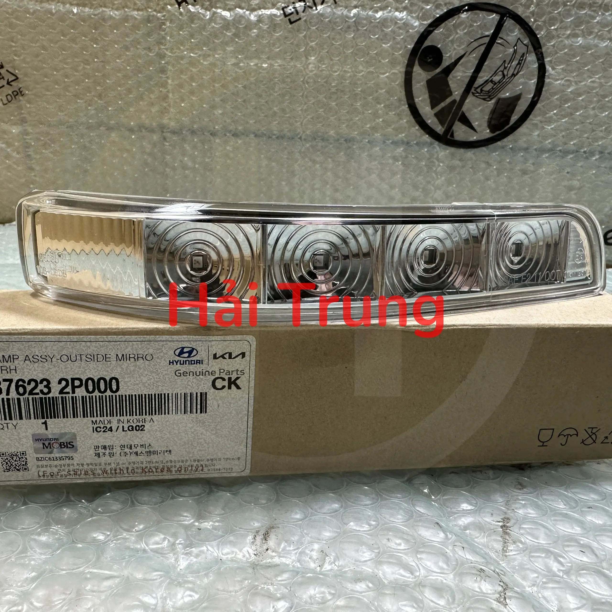 Xi nhan gương chiếu hậu Kia Sorento 2011 chính hãng 876232P000