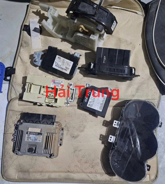 Full bộ điện, bộ nổ, hộp điện đầy đủ Kia Morning Tháo Xe