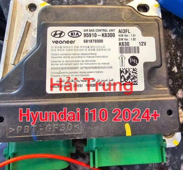 Hộp điều khiển túi khí Hyundai I10 2024-2026 Tháo Xe 95910K6300