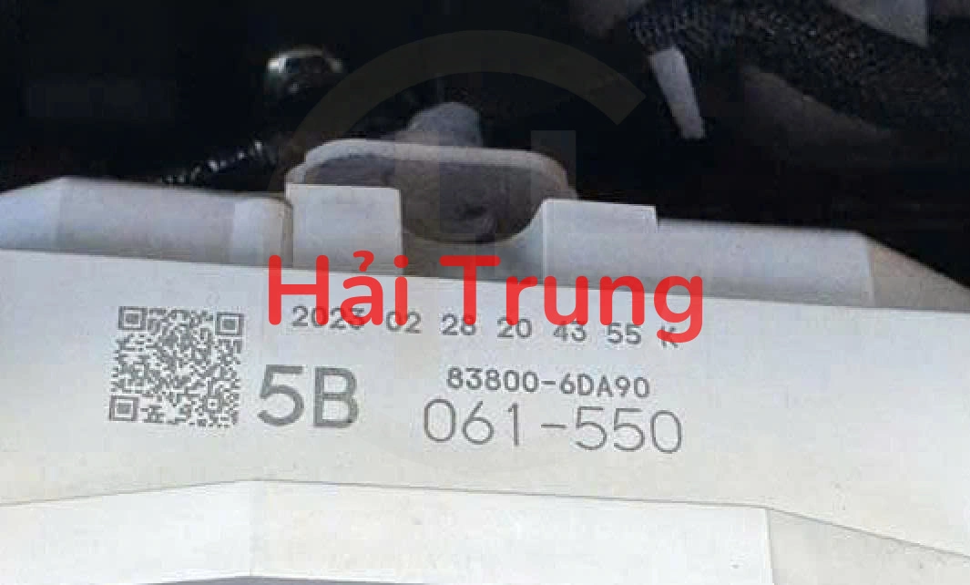 Đồng hồ táp lô Toyota Land Cruiser LC300 2023 Tháo Xe 83800-6DA90 838006DA90