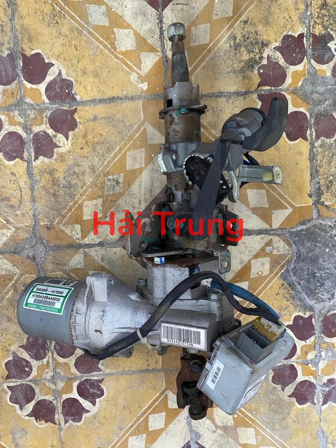 Tháo xe cọc lái điện Kia Soluto 2018-2022